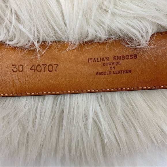 Brighton Brown Italian Saddle Leather Belt size 30 - Picture 6 of 7